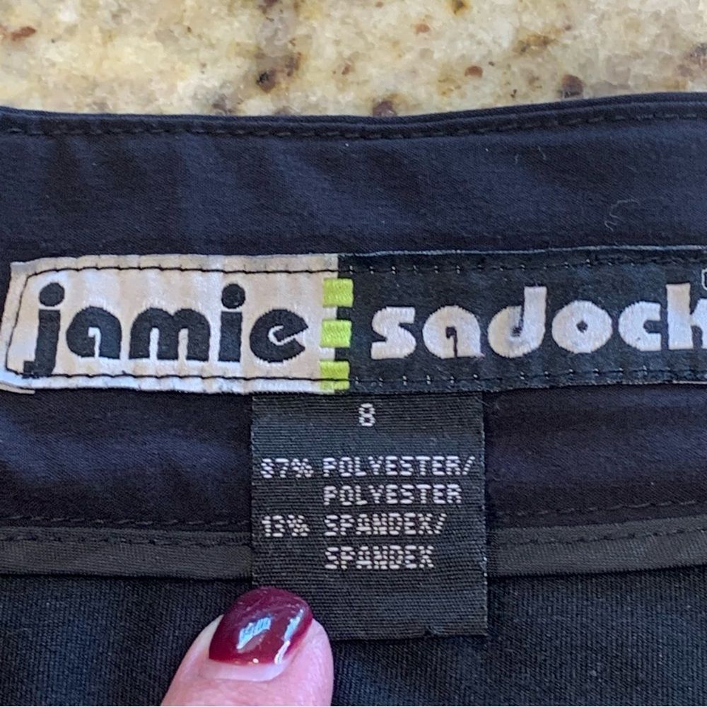 Jamie Sadock Black Golf Skort Size 8 - Picture 7 of 9